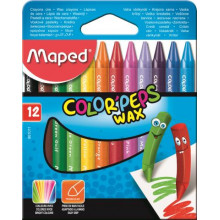 [MP.861011] Крейда воскова COLOR PEPS Wax Crayons, 12 кольорів